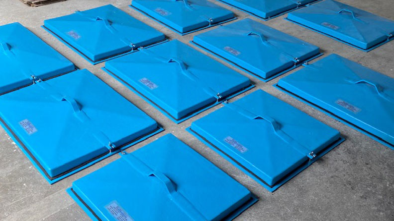 Material e produtos em PRFV